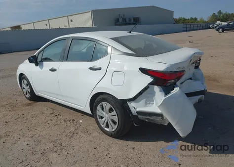 2025 Nissan Versa 1.6 S from USA, damaged, VIN 3N1CN8DV8SL836148